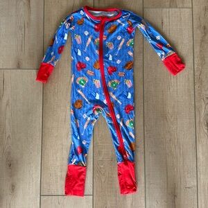 Little Sleepies Blue All Stars Zippy